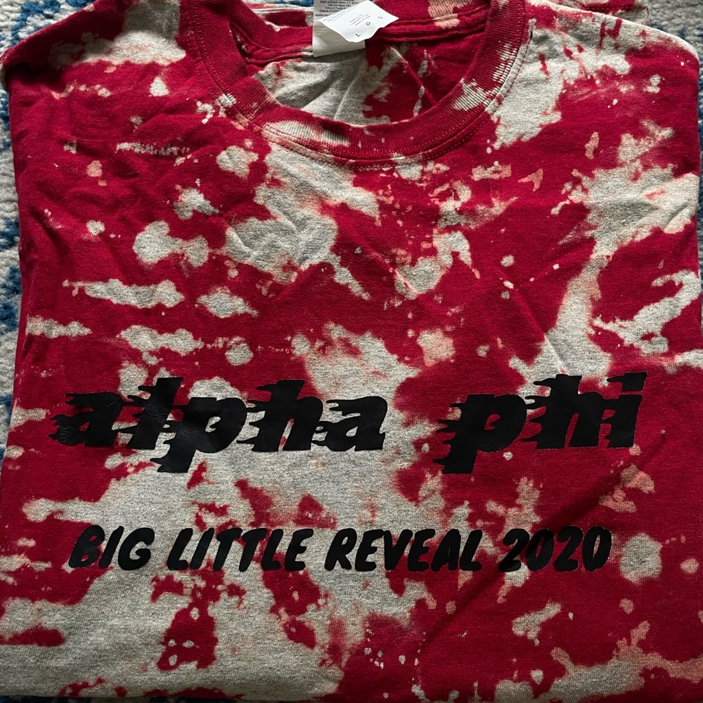 Alpha Phi big little reveal tee